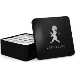 Caja de velas Solstickan 21x21 cm, Negro mate