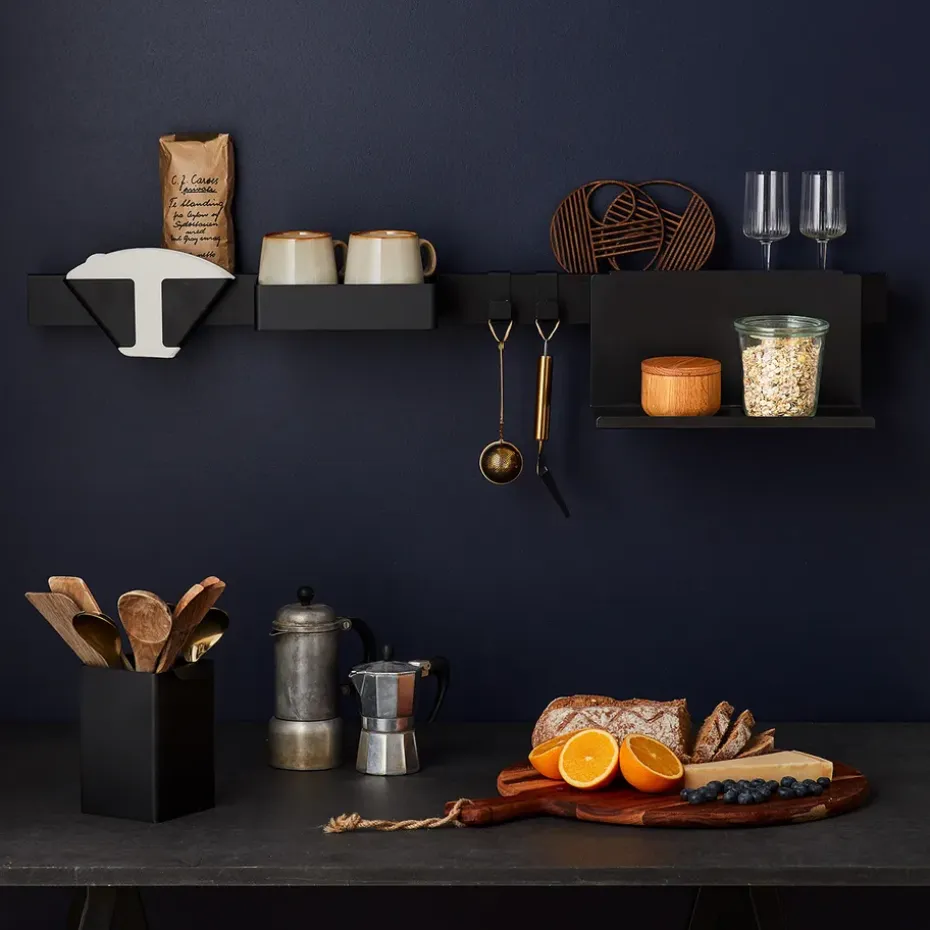 Caja Flex Box grande 15,5 cm, negro