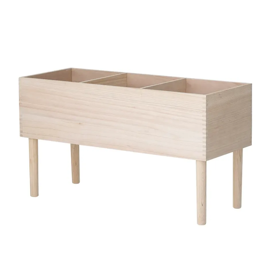 Cajón para libros Douve, Natural