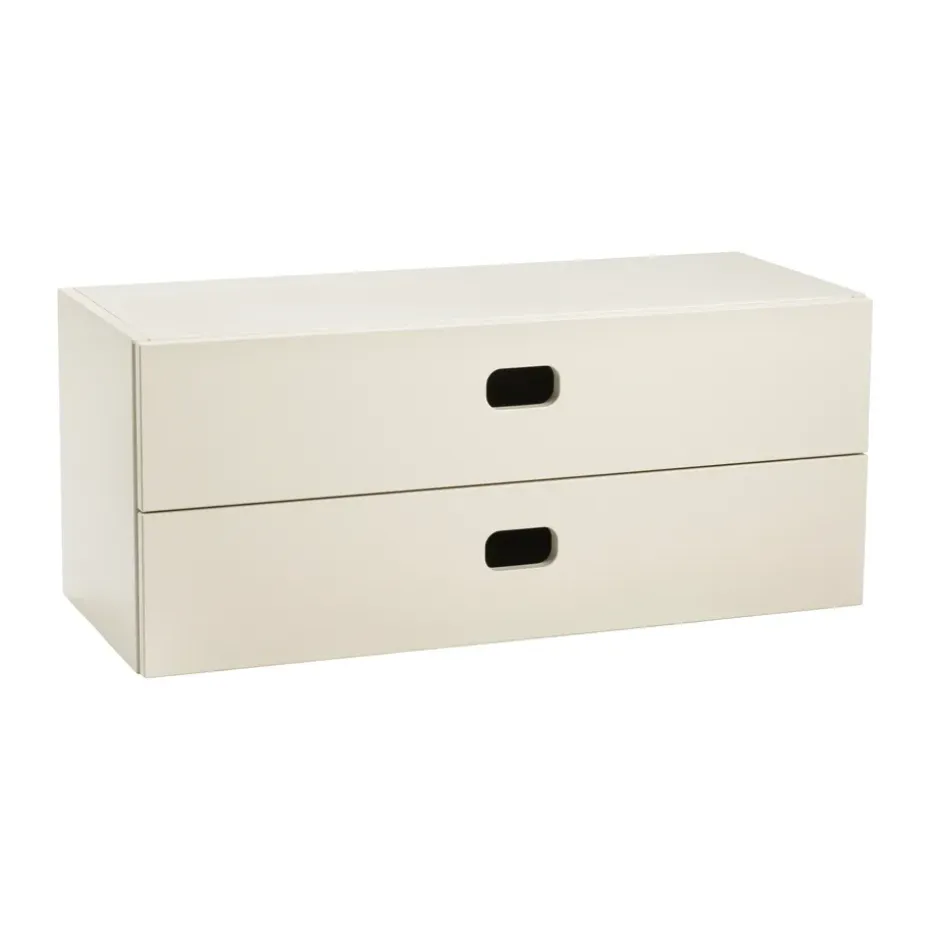 Cajonera TÔNN grande, Off-white