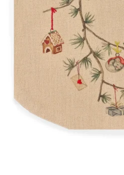 Calcetín de Navidad Hammershøi Christmas, Beige