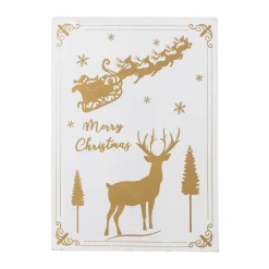 Calendario de adviento Elimar luminoso, Blanco