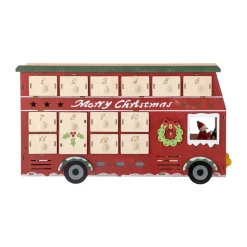 Calendario Edward con autobús luminoso, Rojo