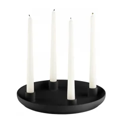 Candelabro ADVENT Ø27 cm, Black