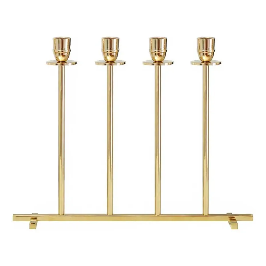 Candelabro Alto, latón macizo