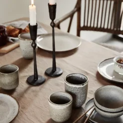 Candelabro Boule negro, Medium