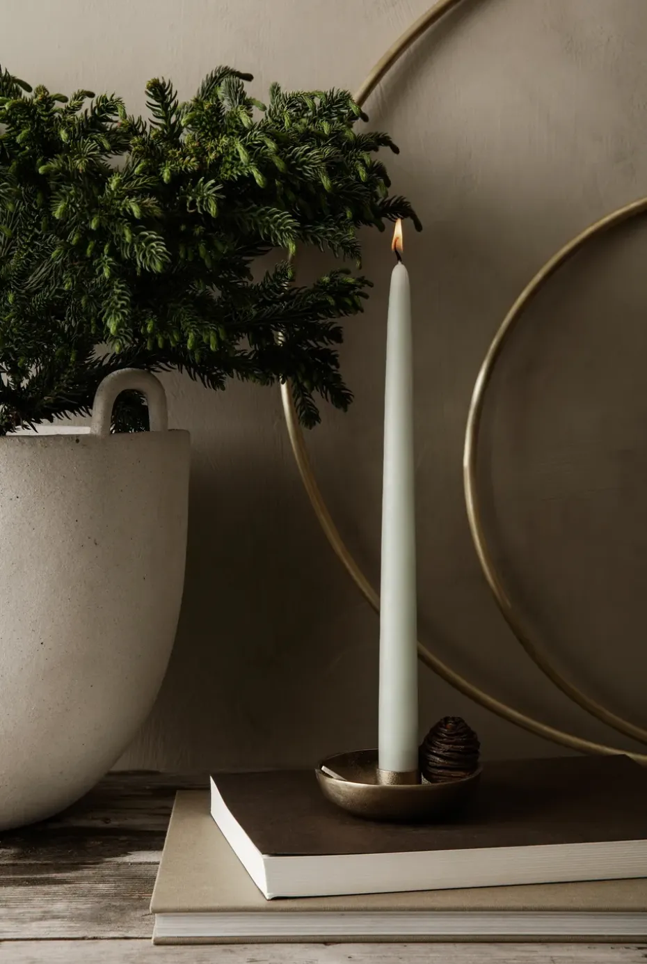 Candelabro Bowl Ø10 cm, latón