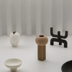 Candelabro Cobra 25x25 cm, Black