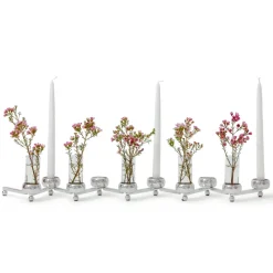 Candelabro Constella grande, aluminio