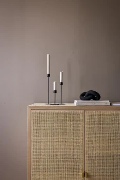 Candelabro Cooee 13 cm, Black