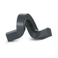 Candelabro Crooked 1, Gris