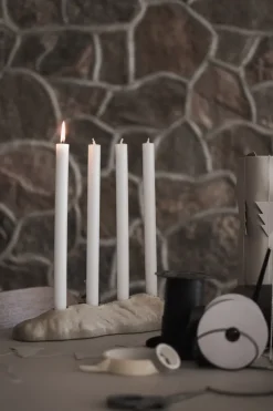 Candelabro de Adviento Base, Beige