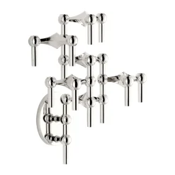 Candelabro de pared STOFF Nagel, Chrome