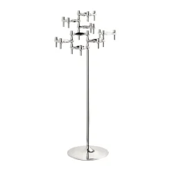 Candelabro de pie STOFF Nagel 70 cm, Chrome