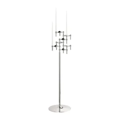 Candelabro de pie STOFF Nagel 70 cm, Chrome