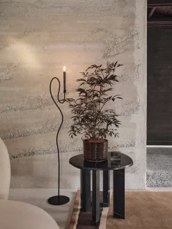 Candelabro de suelo Valse, Black