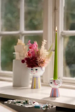 Candelabro Eva 9,5 cm, Rosa