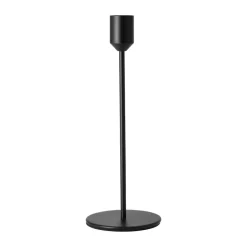 Candelabro Glare 22 cm, Negro