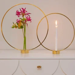 Candelabro Gloria pequeño, latón