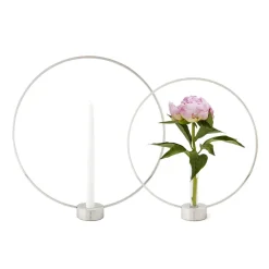 Candelabro Gloria pequeño, nickel