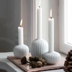 Candelabro Hammershøi mediano, blanco
