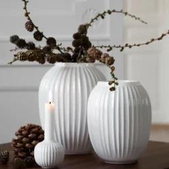 Candelabro Hammershøi mediano, blanco