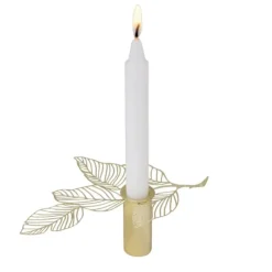 Candelabro Hassel pequeño 3 cm, Dorado