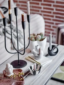 Candelabro Haydn nudo, Blanco