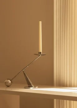 Candelabro Interconnect 42,5 cm, Stainless steel