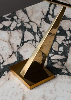 Candelabro Interconnect 70 cm, Polerad latón