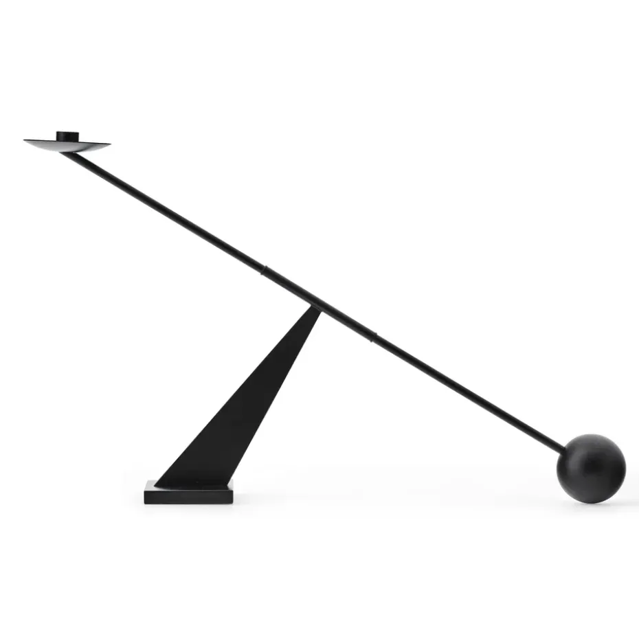 Candelabro Interconnect 70 cm, negro