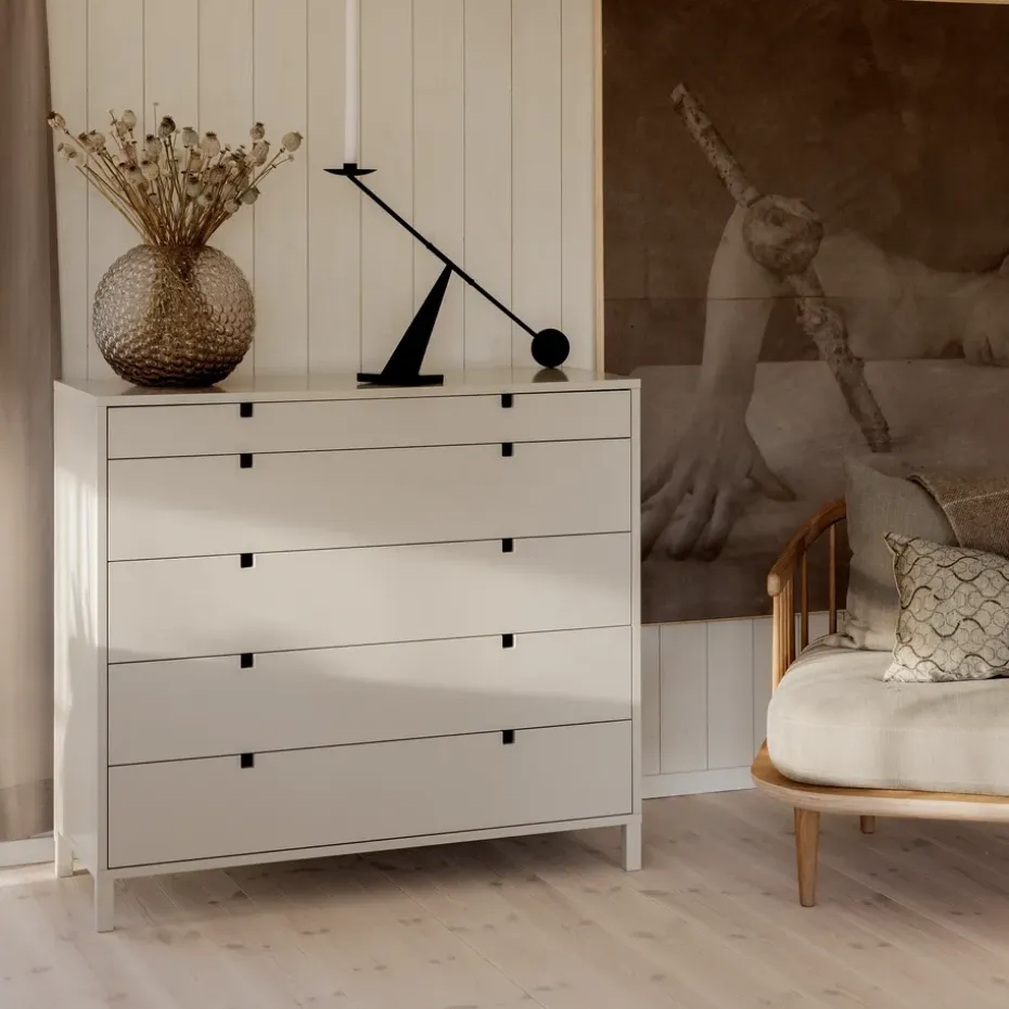 Candelabro Interconnect 70 cm, negro