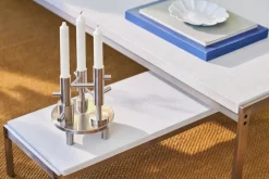 Candelabro Jaime Hayon grande, Stainless steel