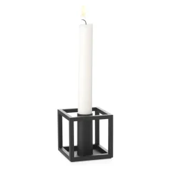 Candelabro Kubus 1, negro