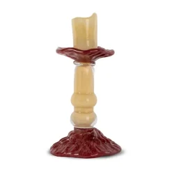 Candelabro Lara S 22 cm, Beige