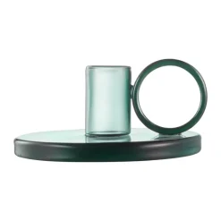 Candelabro Loop Ø11 cm, Azul verdoso