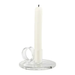 Candelabro Loop Ø11 cm, Transparente