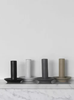 Candelabro Lou, gris oscuro