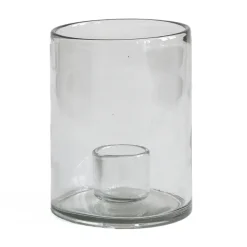 Candelabro Luna Ø12 cm, transparente