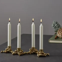 Candelabro Molekyl 4, latón