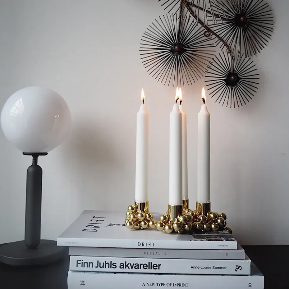 Candelabro Molekyl 4, latón