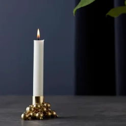 Candelabro Molekyl 1, latón