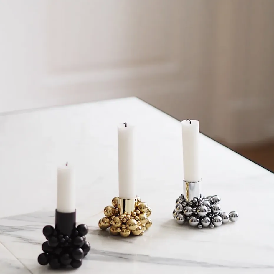 Candelabro Molekyl 1, latón