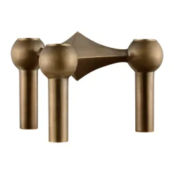 Candelabro Nagel, Bronzed brass