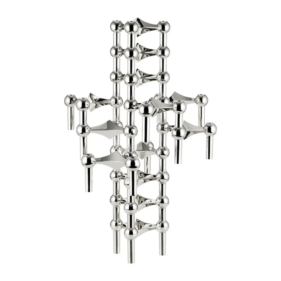 Candelabro Nagel, cromo
