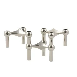 Candelabro Nagel, cromo