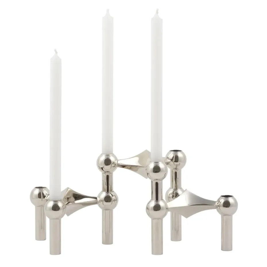 Candelabro Nagel, cromo