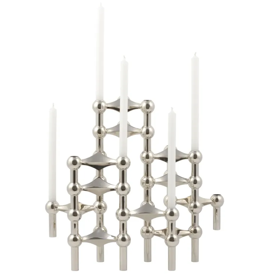 Candelabro Nagel, cromo