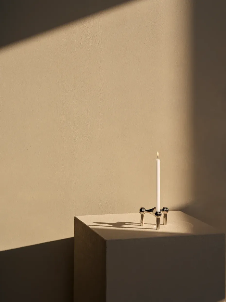 Candelabro Nagel, cromo