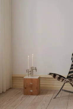 Candelabro Nagel, cromo